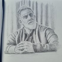 My project for course: Fundamentals of Portrait Drawing with Pencil. Un proyecto de Bellas Artes, Dibujo a lápiz, Dibujo, Dibujo realista y Dibujo artístico de Alex Donald - 13.03.2024
