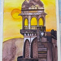 My project for course: Artistic Portrait with Watercolors. Fine Arts, Painting, Watercolor Painting, and Portrait Drawing project by shikha1938 - 03.13.2024