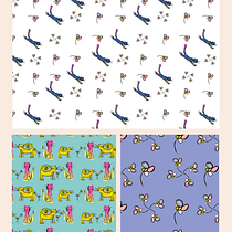 Mi proyecto del curso: Ilustración digital de patterns para productos. Pattern Design, Digital Illustration, and Printing project by Montse Forns Gabandé - 03.10.2024