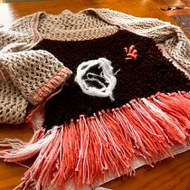Mi proyecto del curso: Bordado con lana sobre prendas de punto. Embroider, Fiber Arts, and Textile Design project by Fiammetta Morace - 03.13.2024