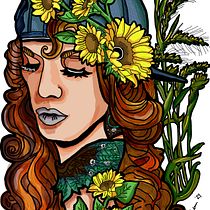 My project for course: Neotraditional Tattoo Design . Un progetto di Disegno, Illustrazione digitale, Design di tatuaggi e Disegno digitale di Louise Sumner - 11.03.2024