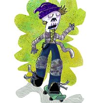 My project for course: Illustrated Characters Factory. Traditional illustration, Character Design, Digital Illustration, Children's Illustration, and Narrative project by Louise Sumner - 03.13.2024
