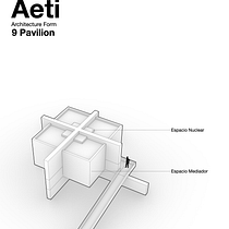 AETI- 9 Pavilion Museo Efímero.. Un projet de Architecture, Architecture d'intérieur, Design d'intérieur , et Design d'espace de Brayan Joel Suarez Bustamante - 10.03.2024