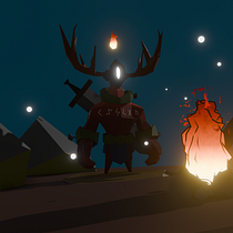 Mi proyecto del curso: Modelado de personajes low poly para videojuegos. Een project van 3D,  3D-modellering, Videogames, 3D-karakterontwerp y Videogame-ontwerp van David Felipe Cardenas Patiño - 14.03.2024