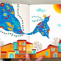 My project for course: Painting with Gouache: Create Poetic Illustrations. Traditional illustration, Fine Arts, Painting, and Gouache Painting project by Lely Triastiti - 03.14.2024