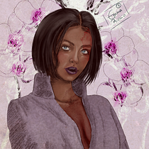 Mein Abschlussprojekt für den Kurs: Illustriertes Porträt mit Procreate. Traditional illustration, Vector Illustration, Digital Illustration, and Portrait Drawing project by emmanuelar - 03.14.2024