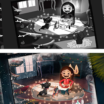 Mi proyecto del curso: Principios de color para ilustraciones emotivas. Traditional illustration, Character Design, Digital Illustration, Concept Art, Digital Drawing, Narrative, and Color Theor project by Mariluna Gonzáles Mejía - 03.14.2024