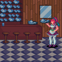 Mi proyecto del curso: Introducción al diseño de personajes en pixel art. Un progetto di Character design, Videogiochi, Pixel art e Progettazione di videogiochi di fvp2896 - 14.03.2024