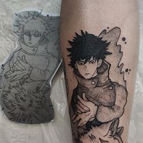 Il mio progetto del corso: Tecniche di tatuaggio: ombreggiatura con pepper shading. Ilustração tradicional, e Desenho de tatuagens projeto de Micaela Spinelli - 15.03.2024