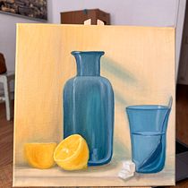 Mi proyecto del curso: Pintura al óleo desde cero. Artes plásticas, Pintura, e Pintura a óleo projeto de qvmcdztdjf - 15.03.2024