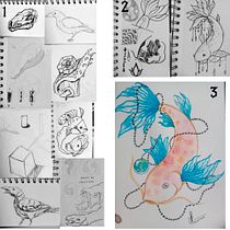 Meu projeto do curso: Sketching diário para inspiração criativa. Traditional illustration, Sketching, Creativit, Drawing, and Sketchbook project by Nayara Guimarães - 03.14.2024