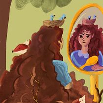 My project for course: Children’s Illustration with Procreate: Paint Magical Scenes. Ilustração digital, Ilustração infantil, Pintura digital, e Álbum ilustrado projeto de Diya Sarkar - 14.03.2024
