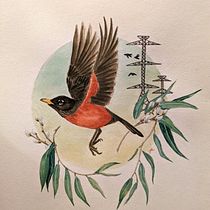 Final Project (for Botanical Watercolor Painting of the Natural World). Artes plásticas, Pintura, Pintura em aquarela, Ilustração botânica e Ilustração naturalista projeto de jmailhot236 - 16.03.2024