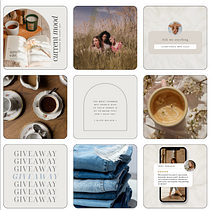 Mi proyecto del curso: Diseño de feed de Instagram con Canva. Design gráfico, Marketing, Redes sociais, Instagram, e Design digital projeto de Ana Itu - 14.03.2024