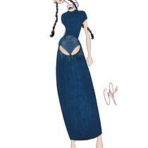 Mi proyecto del curso: Estilismo y diseño de vestuario para espectáculos @a.ndre4p . Projekt z dziedziny Projektowanie mod użytkownika Andrea de Los Ángeles Pech Noh - 16.03.2024