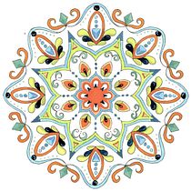 My project for course: Painting Acrylic Mandalas with Professional Techniques. Painting, Drawing, Acr, and lic Painting project by Andrea Snuggs - 03.13.2024