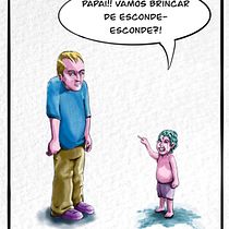 Diário de um pai presente (Diary of a present father) Ein Projekt aus dem Bereich Traditionelle Illustration, Comic, Bleistiftzeichnung, Zeichnung und Erzählung von ianvermelho - 16.03.2024
