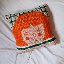 Mi proyecto del curso: Tapestry: técnica de crochet para dibujar con hilos. Accessor, Design, Pattern Design, Fiber Arts, Crochet, Textile Design, and DIY project by Sabrina Albornoz - 03.13.2024
