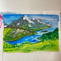 Mi proyecto del curso: Introducción a la pintura de paisajes en acrílico. Traditional illustration, Painting, Acr, and lic Painting project by juanjcontrerasperez - 03.17.2024