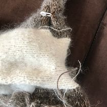 My project for course: Knitting Realistic Stuffed Animals: Make a Puppy from Yarn. Fiber Arts, DIY, Knitting, Textile Design, and Music project by Hanneke Oosterhout - 03.17.2024