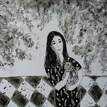 Mon projet du cours : Illustration d’inspiration japonaise à l’encre de Chine. Ilustração tradicional, Desenho e Ilustração com tinta projeto de sofor9 - 17.03.2024