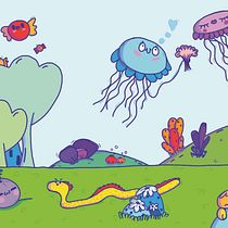 My project for course: Designing Kawaii Worlds: Spread Joy Through Illustration. Character Design, Digital Illustration, and Manga project by gizem aldanmaz - 03.16.2024