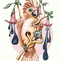 My project for course: Character Design: Illustrate an Expressive Creature. Traditional illustration, Character Design, Drawing, and Digital Illustration project by zwiener_anne - 03.17.2024