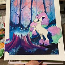 Mi proyecto del curso: Ilustración de paisajes de fantasía con acuarela y gouache. Un progetto di Belle arti, Pittura, Pittura ad acquerello, Illustrazione naturalistica e Pittura gouache di Daniela Zamora Escamilla - 16.03.2024