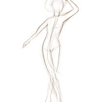 Meu projeto do curso: Criação de personagens femininas estilo cartoon com Procreate. Projekt z dziedziny Trad, c, jna ilustracja, Ilustracja c, frowa, R, sunek c i frow użytkownika felipepkm - 18.03.2024