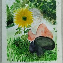Meu projeto do curso:  Sketching de pessoas em aquarela Ein Projekt aus dem Bereich Skizzenentwurf, Aquarellmalerei und Anatomische Zeichnung von Rosely da Silva Sousa - 18.03.2024