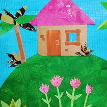 Mi proyecto del curso: Ilustración de historias con papel. Traditional illustration, Collage, Paper Craft, Children's Illustration, Creating with Kids, and Narrative project by Ana Vivas - 03.18.2024