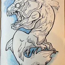 My project for course: Daily Sketching for Creative Inspiration. Traditional illustration, Sketching, Creativit, Drawing, and Sketchbook project by feywish - 03.18.2024