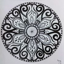 My project for course: The Art of Mandala Drawing: Create Geometric Patterns Ein Projekt aus dem Bereich Zeichnung und Illustration mit Tinte von sotiriourena - 17.03.2024