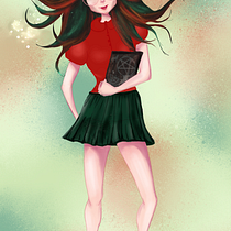 Mon projet du cours : Fabrique de personnages illustrés. Traditional illustration, Character Design, Digital Illustration, Children's Illustration, and Narrative project by effa - 03.19.2024