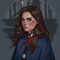 My project for course: Digital Painting of Characters in Photoshop. Un progetto di Character design, Illustrazione digitale, Disegno digitale e Pittura digitale di Elvina Cloud - 31.03.2024