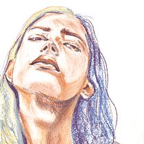 My project for course: Expressive Portrait Drawing with Soft Pastels. Un projet de Illustration traditionnelle, Beaux Arts, Dessin, Dessin de portrait , et Dessin artistique de Miwa Gardner - 19.03.2024