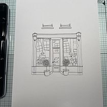 Mon projet du cours : Illustration urbaine à l'aquarelle : peignez votre ville. Un progetto di Pittura, Disegno, Pittura ad acquerello e Illustrazione architettonica di magalie_viaud - 19.03.2024