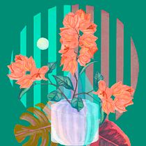 Mi proyecto del curso: Diseño de estampados contemporáneos: escala, color y composición. Projekt z dziedziny  Malarstwo, Pattern design, Projektowanie mod i Malowanie gwaszami użytkownika MARIA ARBOLEDA - 19.03.2024