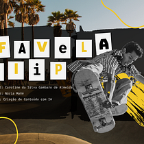 Favela Flip: Skate Brand. Artificial Intelligence, Design, Br, ing & Identit project by studiesbetter - 03.13.2024