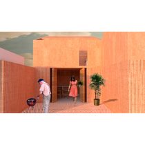 Mi proyecto del curso: Representación gráfica de proyectos arquitectónicos. Un projet de Architecture, Design graphique, Architecture d'intérieur, Design d'intérieur, Pa, sagisme, Collage, Architecture numérique et Illustration architecturale de Astry García Taboada - 18.03.2024
