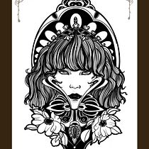 Neotraditional Tattoo Design (My Project for this Course). Drawing, Digital Illustration, Tattoo Design, and Digital Drawing project by Valerie V. - 03.09.2024