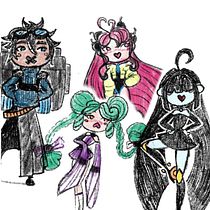 Mi proyecto del curso: Introducción al diseño de personajes para animación y videojuegos Ein Projekt aus dem Bereich Traditionelle Illustration, Animation, Design von Figuren, Videospiele und Design für Videospiele von Paula Garrido - 20.03.2024
