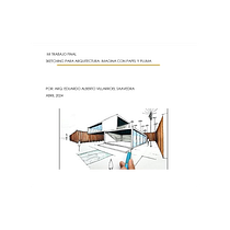 Mi proyecto del curso: Sketching para arquitectura: imagina con papel y pluma. Arquitetura, Esboçado, Desenho, Ilustração arquitetônica, Sketchbook, Design de espaços, e Design projeto de Eduardo Villarroel - 19.04.2024