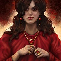 My project for course: Digital Painting of Characters in Photoshop. Un progetto di Character design, Illustrazione digitale, Disegno digitale e Pittura digitale di hlnlanglais - 19.03.2024