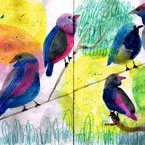 My project for course: Creative Watercolor Sketching for Beginners. Traditional illustration, Sketching, Creativit, Drawing, Watercolor Painting, and Sketchbook project by Tanya Eirena - 03.21.2024