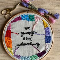 My project for course: Colorful Hand Embroidery 101: Learn to Stitch from Scratch. Embroider, DIY, and Textile Design project by Gabi Manuli - 03.21.2024