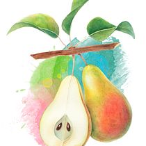 My project for course: Realistic Botanical Illustration: Escape to Nature. Painting, Watercolor Painting, Botanical Illustration, and Naturalistic Illustration project by Yuliia Druzenko - 10.19.2023