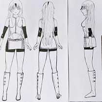 Meu projeto do curso: Criação de personagens de mangá. Traditional illustration, Character Design, Comic, and Manga project by Ana Beatriz Menezes - 03.21.2024