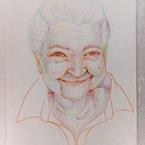 Mi proyecto del curso: Dibujo de retratos llamativos con lápices de colores. Un progetto di Disegno, Disegno di ritratti, Sketchbook e Disegno con matite colorate di Dixidi Gráfica - 20.03.2024