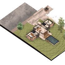 Mi proyecto del curso: Ilustración digital de proyectos arquitectónicos. Un proyecto de Arquitectura, Paisajismo, Ilustración digital, Arquitectura digital e Ilustración arquitectónica de ameliamuro2013 - 21.03.2024